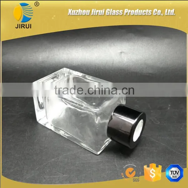 3oz 90ml Clear Square Glass Diffuser Bottles photo-4