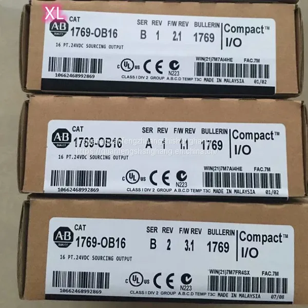 American Allen-Bradley Module 1769-OB16 1794-IRT8 1769-L33ER 1769-P A4 440K-T11269 photo-2