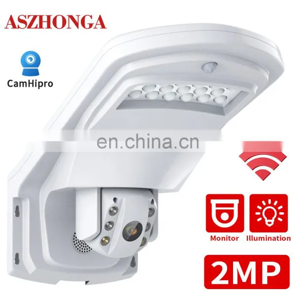2MP WIFI Floodlight IP Camera Wireless Home Security 5X Optical Zoom PTZ HD CCTV Outdoor Surveillance Cam CamHi photo-2