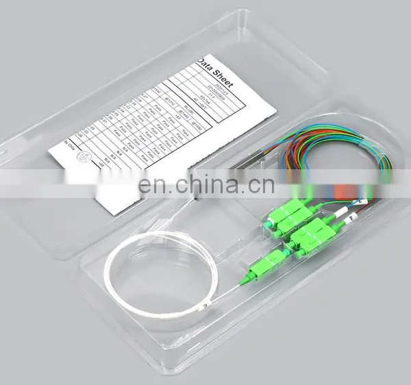 SC APC UPC Mini PLC Optical Splitter G657A 1*2/1*4/1*8/1*16/1*32/1*64 Plc Splitter photo-4