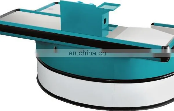Checkout Counter Cashier Desk Fashion Waterproof Store Style Time Surface Finish Environmental photo-4