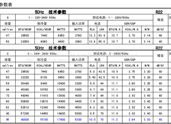 Scroll CompressorG453DH-72C2 G503DH-80C2 Refrigeration Unit Compressor 303DH-47B2 G503DH-83C2 photo-4