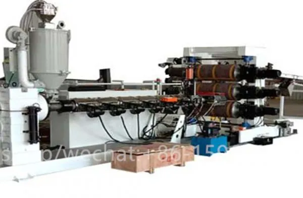 PE GAS WARNING BOARD MACHINE