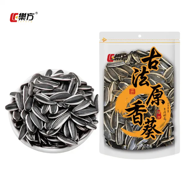 Wholesale Natural Roasted Sunflower Seeds Original Flavor 200g Factory Price Nuts Snacks Brand Le Fang Traditional Process Series