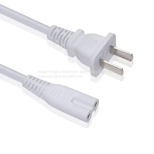 Factory Supply China CCC Certificated 2 Pin Copper Wire AC Electric Cable Power Cord photo-2