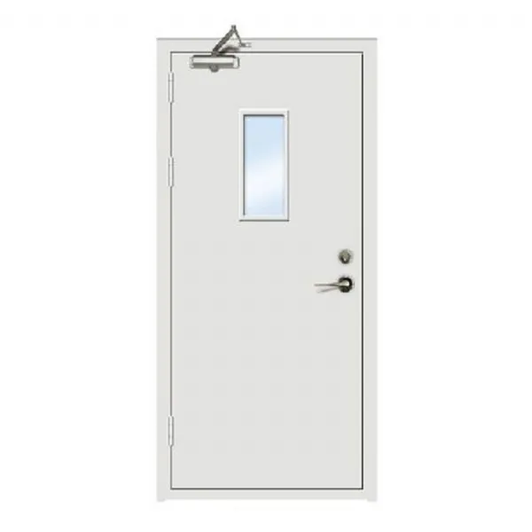 Steel Fire Door for Hospitals Subways Industry Fire Proof Door With Security Lock