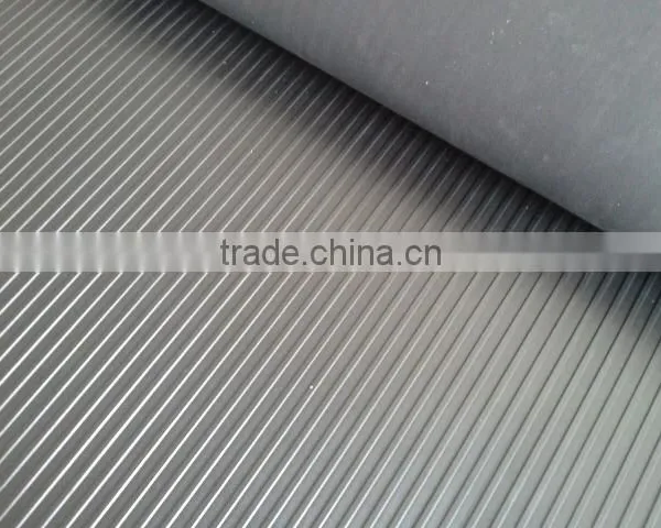 Fine Ribbed Anti-slip Rubber Mat Manufacturer photo-2