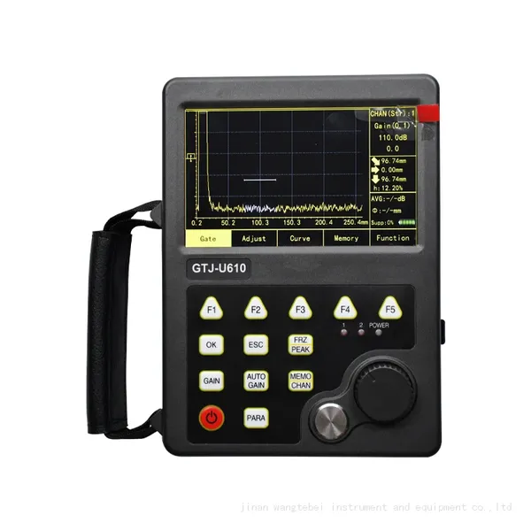 Advanced Handheld Ultrasonic Flaw Detector for Composite Materials With DAC TCG