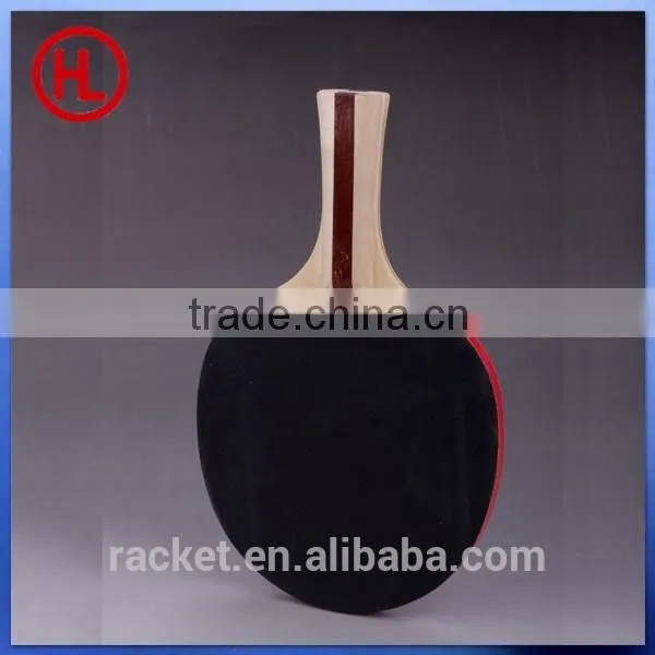 Promotional Desktop Poplar Wooden Ping Pong Table Tennis Racket Set With 3 Table Tennis Balls Wholesale photo-4