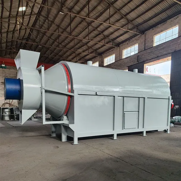 Small Drum Dryers Are Suitable for Peanut, Melon Seed, and Rapeseed Crops.
