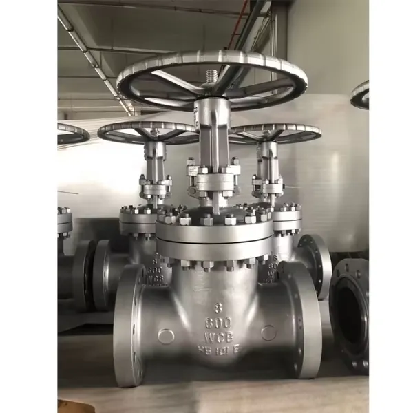 Flange Type DN100 150LB 300LB Non-Rising Stem Resilient Stem Hard Seal WCB Cast Steel Sluice Gate Valve photo-4