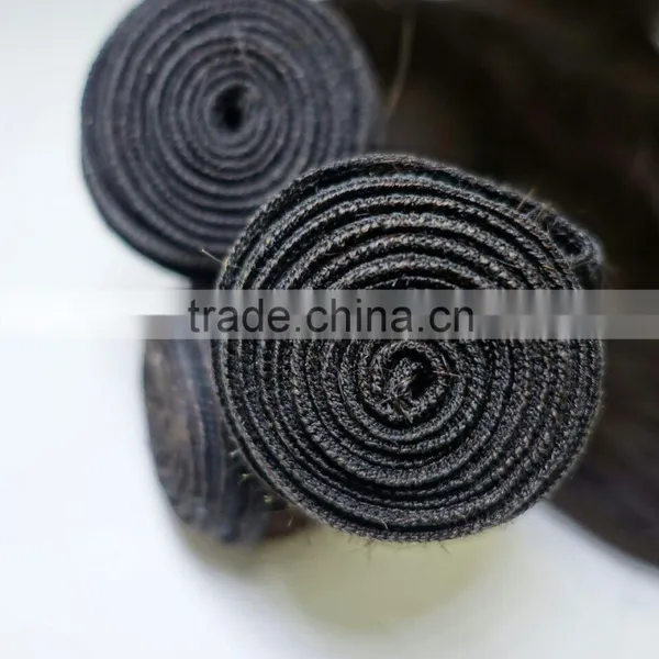 2015 Hair Extension 12-32 Natural Black Brazilian Body Wave Style Human Hair Weave photo-4