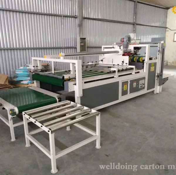 Semi Automatic Folder Gluer