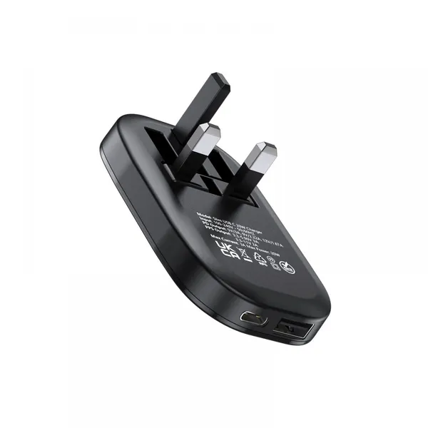 2026 New Model Biscuit Charger 30W Fast Charging Foldable Plug Portable Compatible