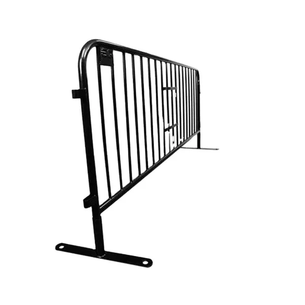 Heavy-duty Galvanized Steel Interlocking Crowd Control Barrier With Bridge-shaped Footings photo-4
