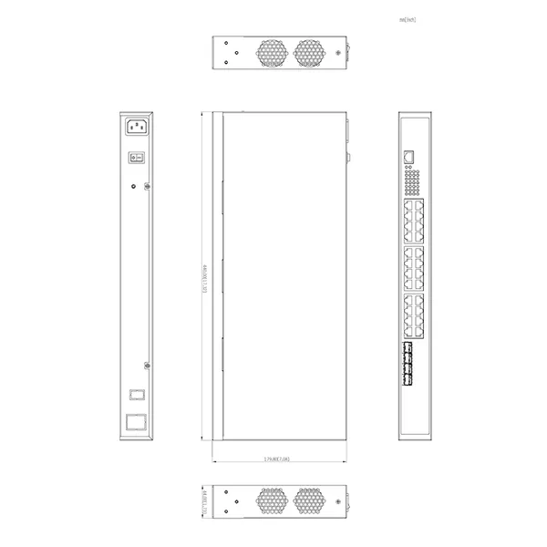 Dahua Dh-s5300-24gt4xf 24-port Layer 3 Managed Ethernet Switch photo-5