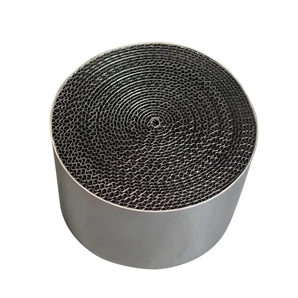 Universal New High Flow Metal Catalytic Converter for Automotive Exhaust EU 5/6 Compliant Three Way Catalyst photo-2