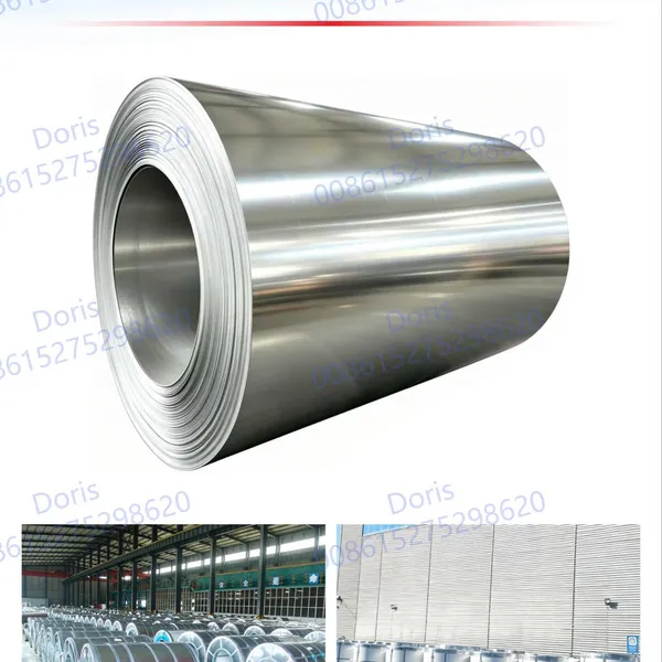 Galvanized Steel Coil Bright Surface Shiny Zero Spangle