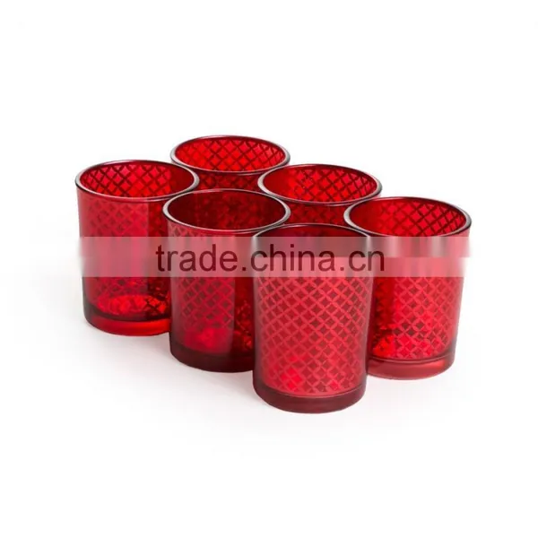 MERCURY Glass T-light Votive Holder Manufacture