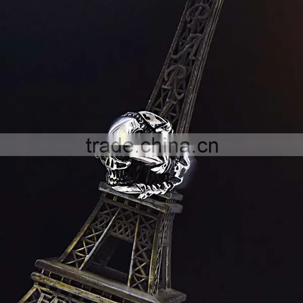 2016 Casting Stainless Steel Gothic Fashion Rings Supplier's Choice photo-6