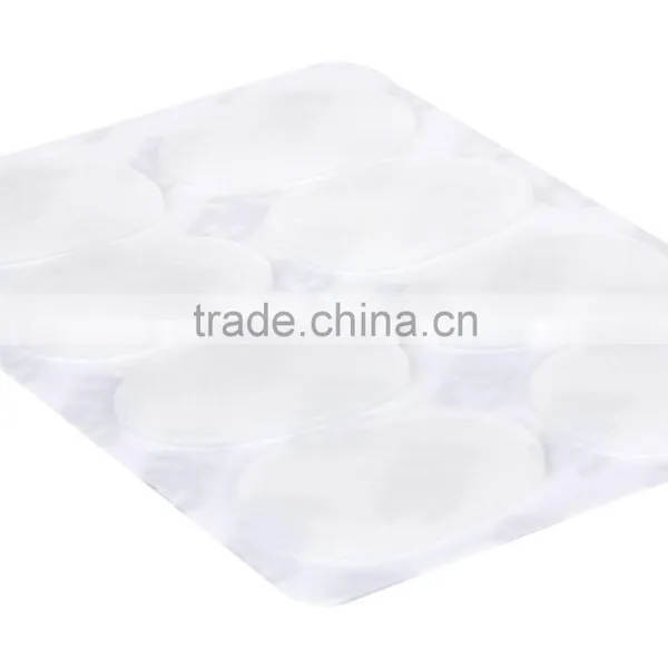 0.8mm 8pcs/set Saxophone Mouthpiece Patches Pads Sax Cushions AltoTenor White Silicone photo-4