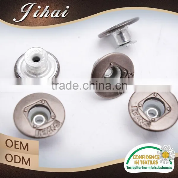 China Online Shopping Clothing Remove Metal Snap Jeans Button photo-5