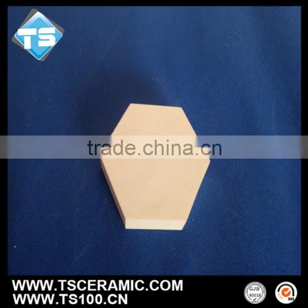 92% 95% Wear Resistance Alumina Ceramic Tile for Cyclone Lining photo-2