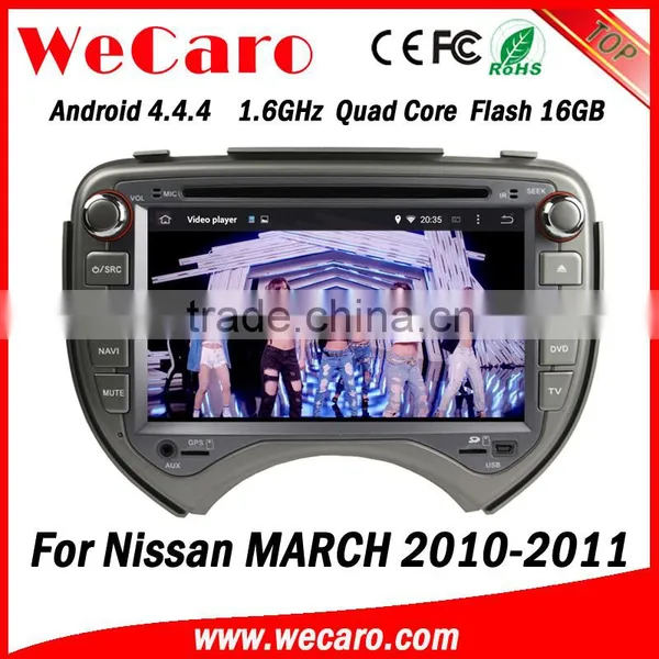 Wecaro Android 4.4.4 WC-NM7043 7" Wifi 3g Touch Screen Car Audio Player for Nissan March Car Dvd With Gps 2010 2011 photo-5