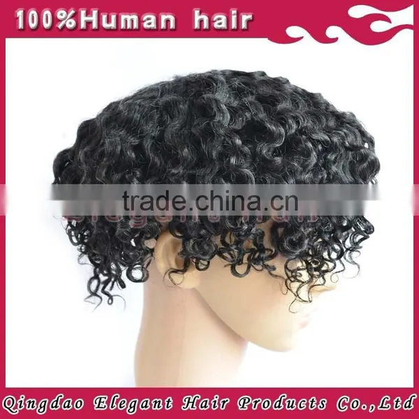 Afro Hair Wigs Toupees For Men Toupees for Black Men photo-3