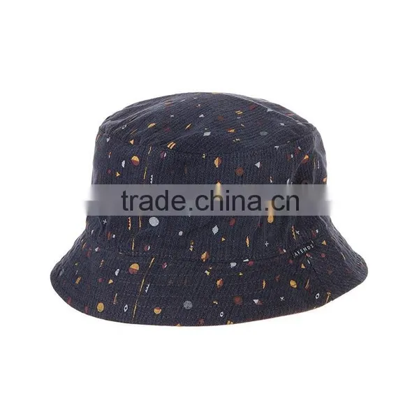 Fashion Floral Print Cheap Tie Dyed Bucket Hat photo-2