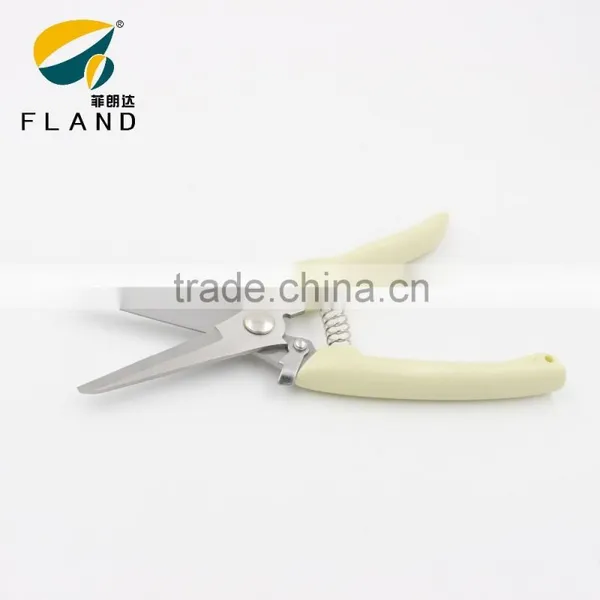 YangJiang Factory Manufacture Wholesale PP Handle Stainless Steel Multi-functional Garden Flowers Scissors photo-2