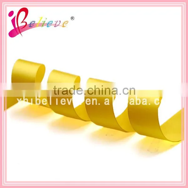 High Quality Polyester Ribbon Made in China Solid Colors Orange Ribbon Ornaments photo-5