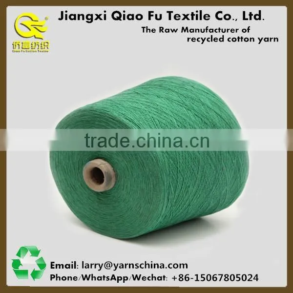 2016 60/40 Dyed Polyester Recycled Cotton Open End Yarn for Knitting and Weaving Yarn photo-2