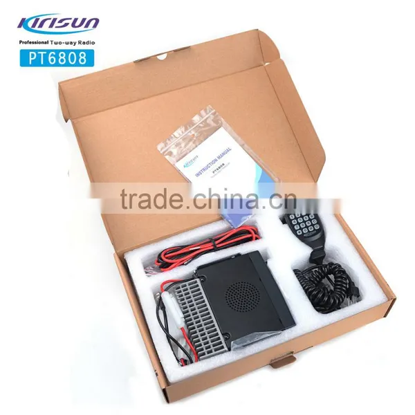 Kirisun PT6808 Professional Mobile Radio Compliant With MPT1327 Trunking System 350-390/400-450Mhz Mobile Radio photo-6