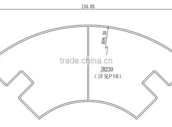 Aluminum Framing Extrusion Profile for Modular Cleanroom System Quality Choice photo-6