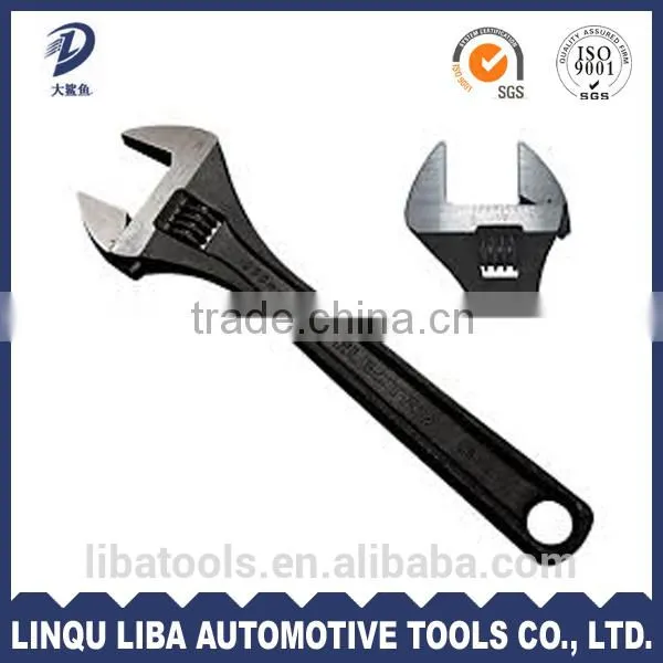 China Supplier High Qualtiy Manual Tool CrV Adjustable Wrench Monkey Spanner For Undoing Screws photo-5
