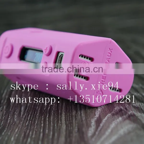 Hot Selling Genuine 200W Reuleaux RX 200 TC Silicone Vape Mod Vs Reuleaux DNA 200W Silicone Case n Large Stock Offer photo-3