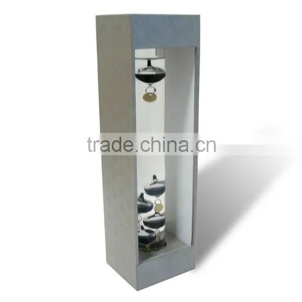 Galileo Thermometer in Black Stand photo-5