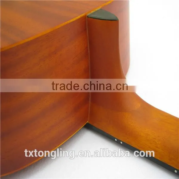 36'' Popular High Quality Mahaga Plywood Fully Handmade Acoustic Guitar For Sale(TL-0035) photo-4