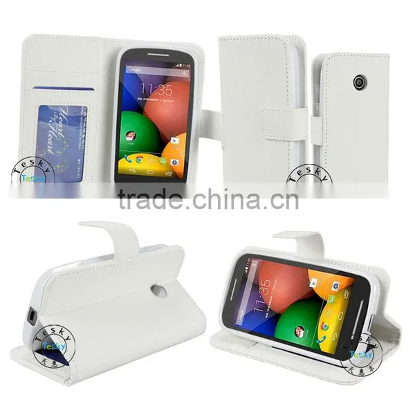 FANCY BOOK PROTECTIVE COVER CASE FOR MOTOROLA MOTO E