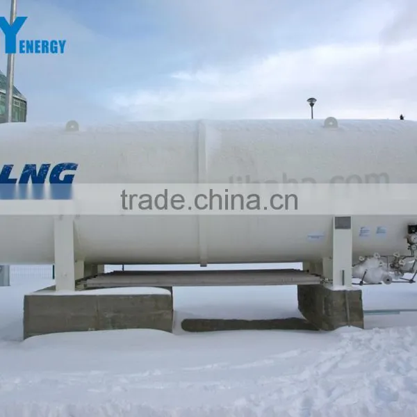50m3 Liquid Oxygen Nitrogen Argon CO2 LNG LPG Horizontal Cryogenic Storage Tank With ASME/ISO/GB photo-2