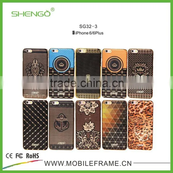 2015 3D Unique PC Phone Case/Thin PC Cover Case for iPhone6/Customrized Picture PC Case