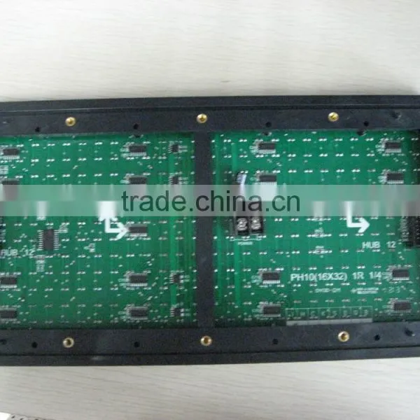High Quality Factory Price Led Display Single Red Color Outdoor P10 Led Module photo-6