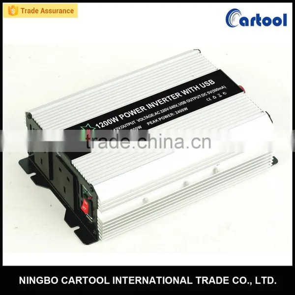 DC 12V to AC 220V 1200W Modified Sine Wave Inverter Power Inverter photo-2