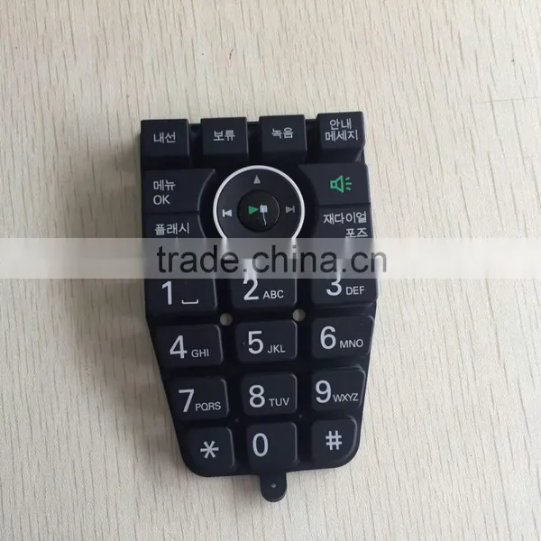 2016 Newest High Quality and Professnal Silicone P+R Keypads