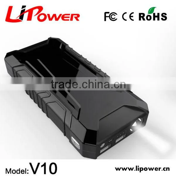 Portable Emergency Jump Starter Bag for Vehicle, Mobile Phone, Tablets,noebook,USB Connector