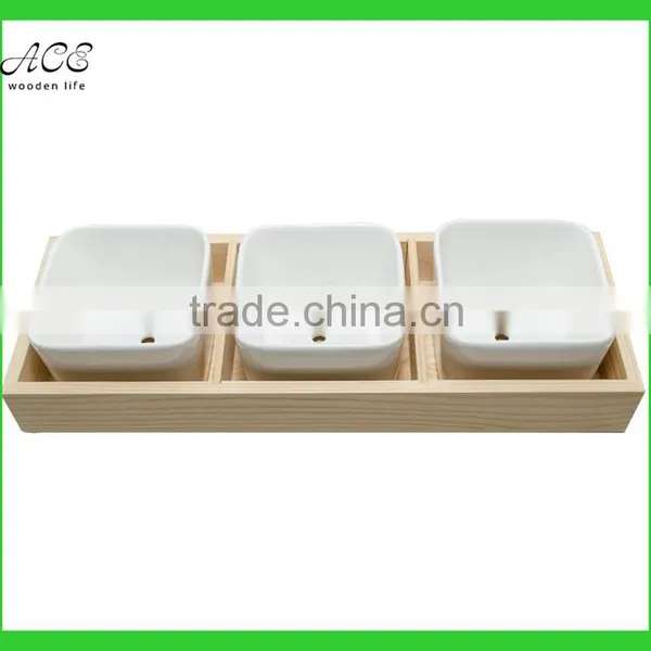Wooden Flower Pot Trays photo-2