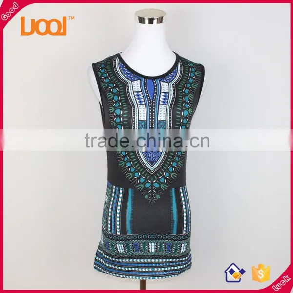 New Arrival African Dashiki Women Printing Tank Top photo-4