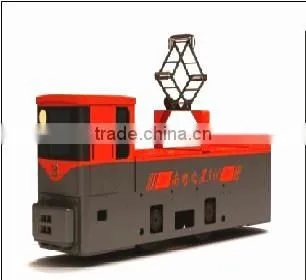 The Newest 7T Variable Frequency Overhead Line Electric Locomotive for Underground Mine