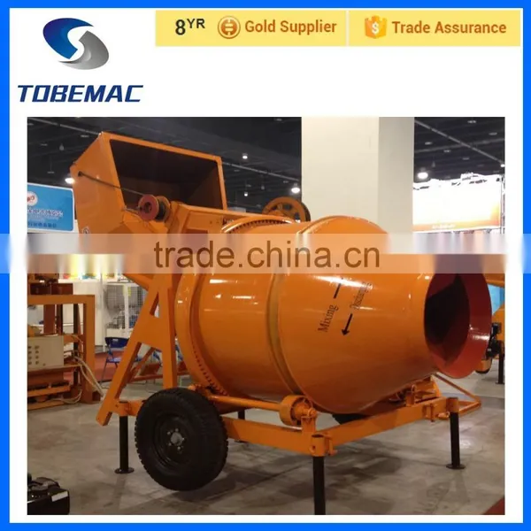 2015 TOBEMAC Concrete Mixer With Wire Hopper JZG 350 photo-4
